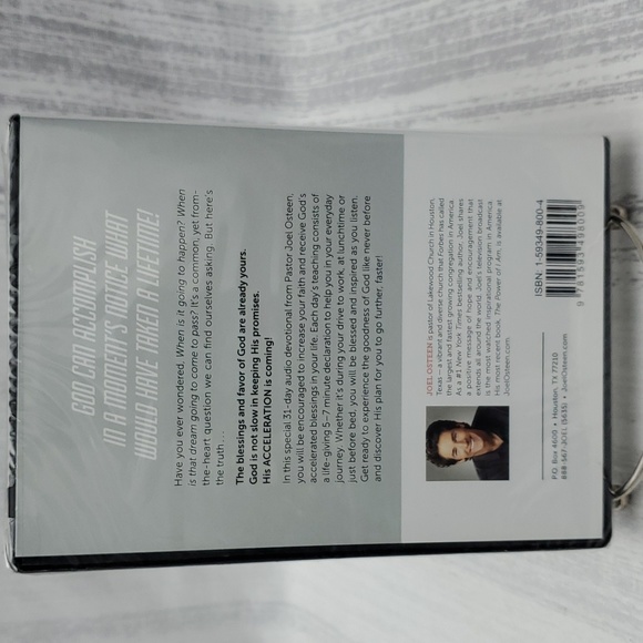 CD: Accelerate - God's Plan to go Further, Faster by Joel Osteen - Picture 3 of 9